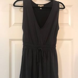 Silence + Noise Navy Romper